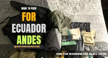 Essential Items to Pack for Exploring the Stunning Ecuadorian Andes
