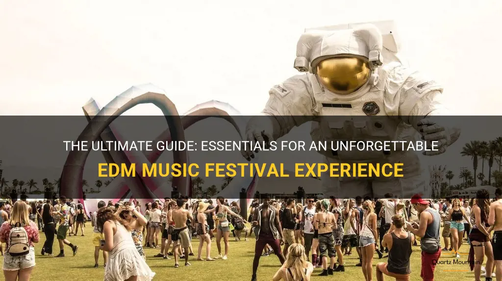 what to pack for edm music festival