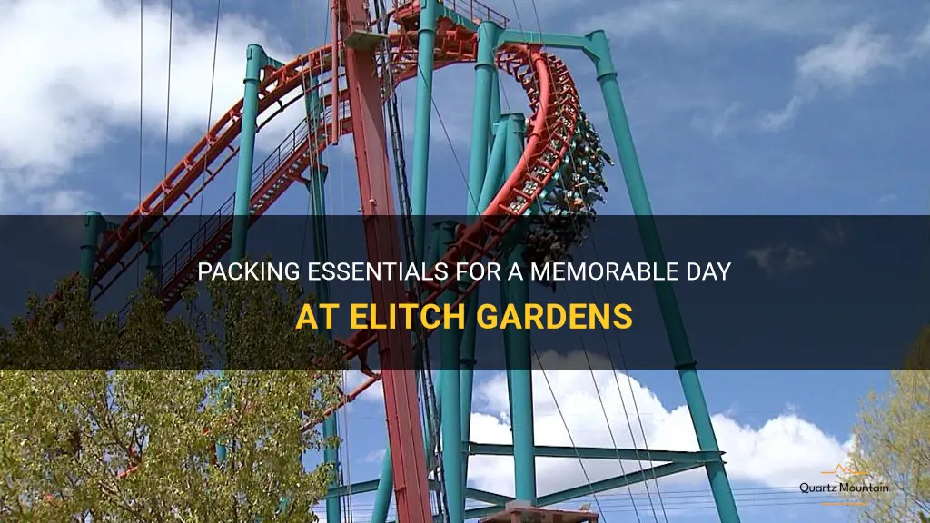 what to pack for elitch gardens