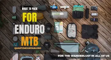 The Essential Items to Pack for Enduro MTB Adventures