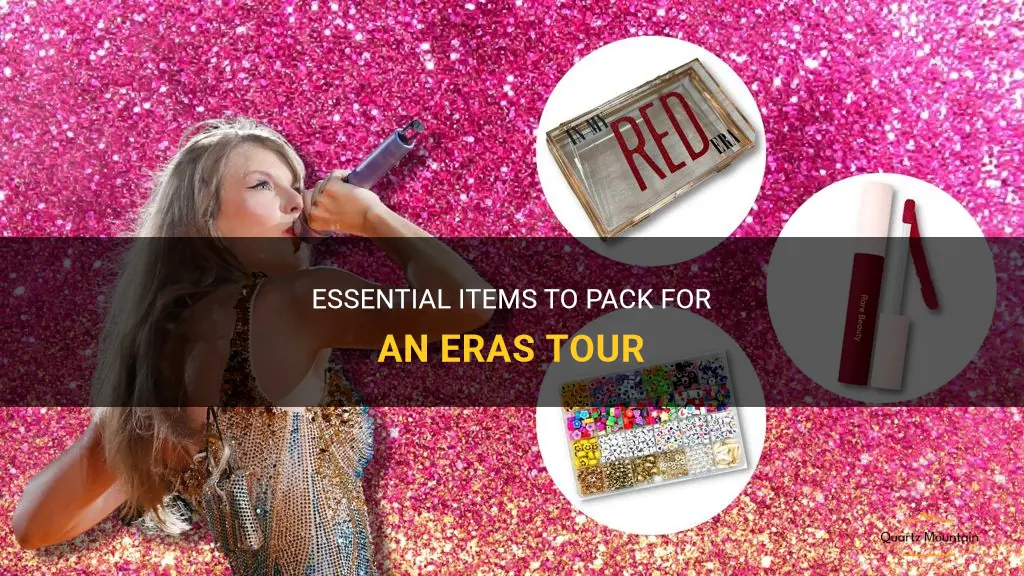 what to pack for eras tour