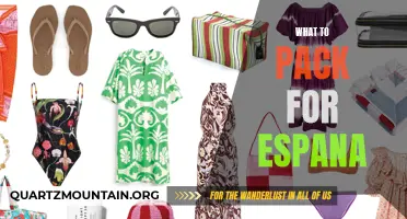 Essential Items to Pack for Your Trip to España