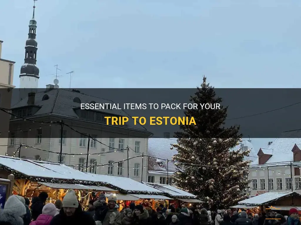 what to pack for estonia