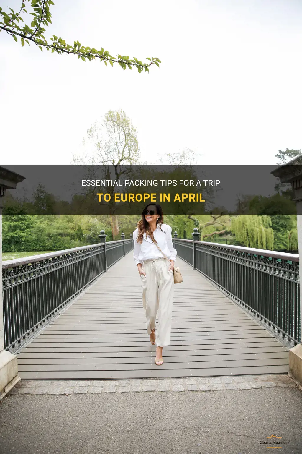 what to pack for europe in april