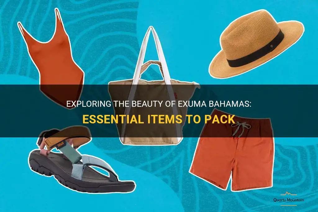 what to pack for exuma bahamas