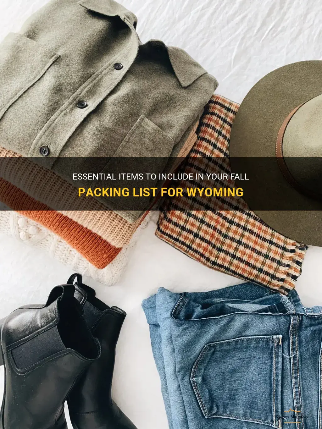 what to pack for fall in wyoming