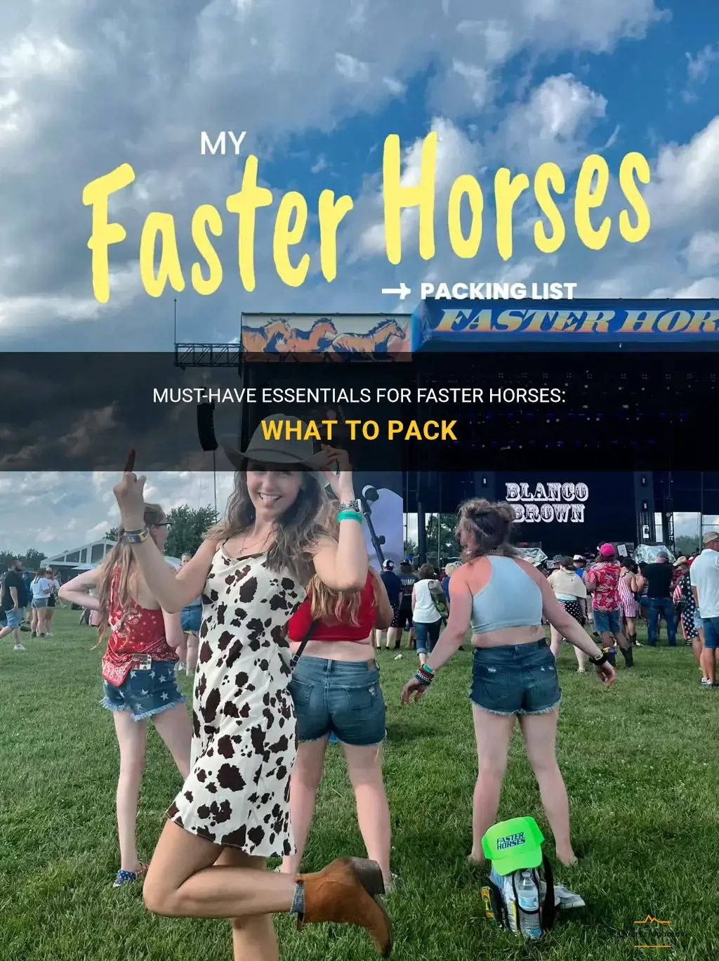what to pack for faster horses