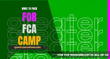 Essential Items to Pack for FCA Camp: A Comprehensive Guide for Participants