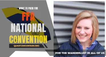 Essential Items to Pack for FFA National Convention