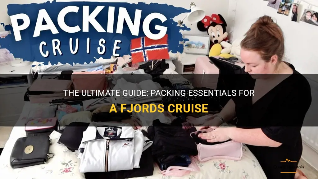 what to pack for fjords cruise