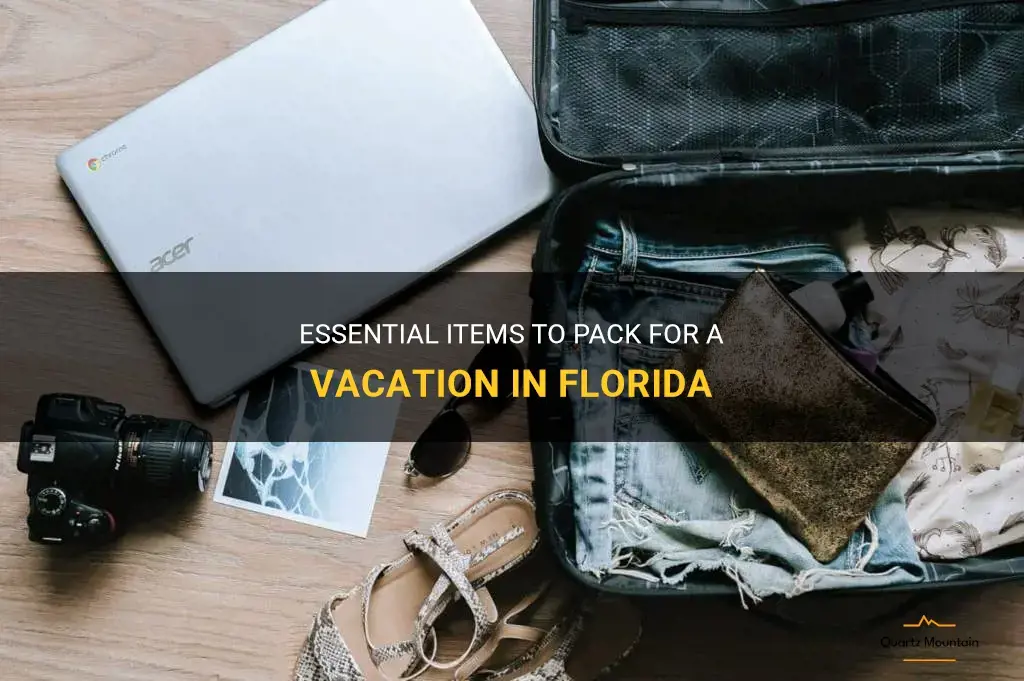 what to pack for flordia