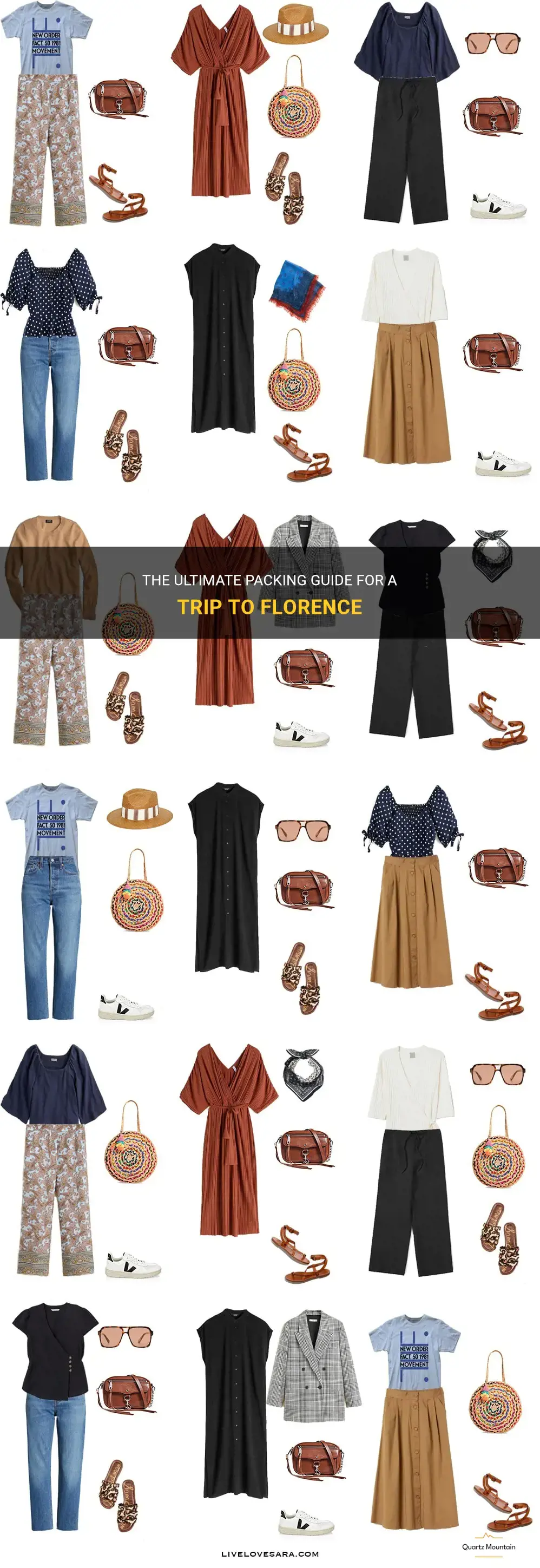 what to pack for florence