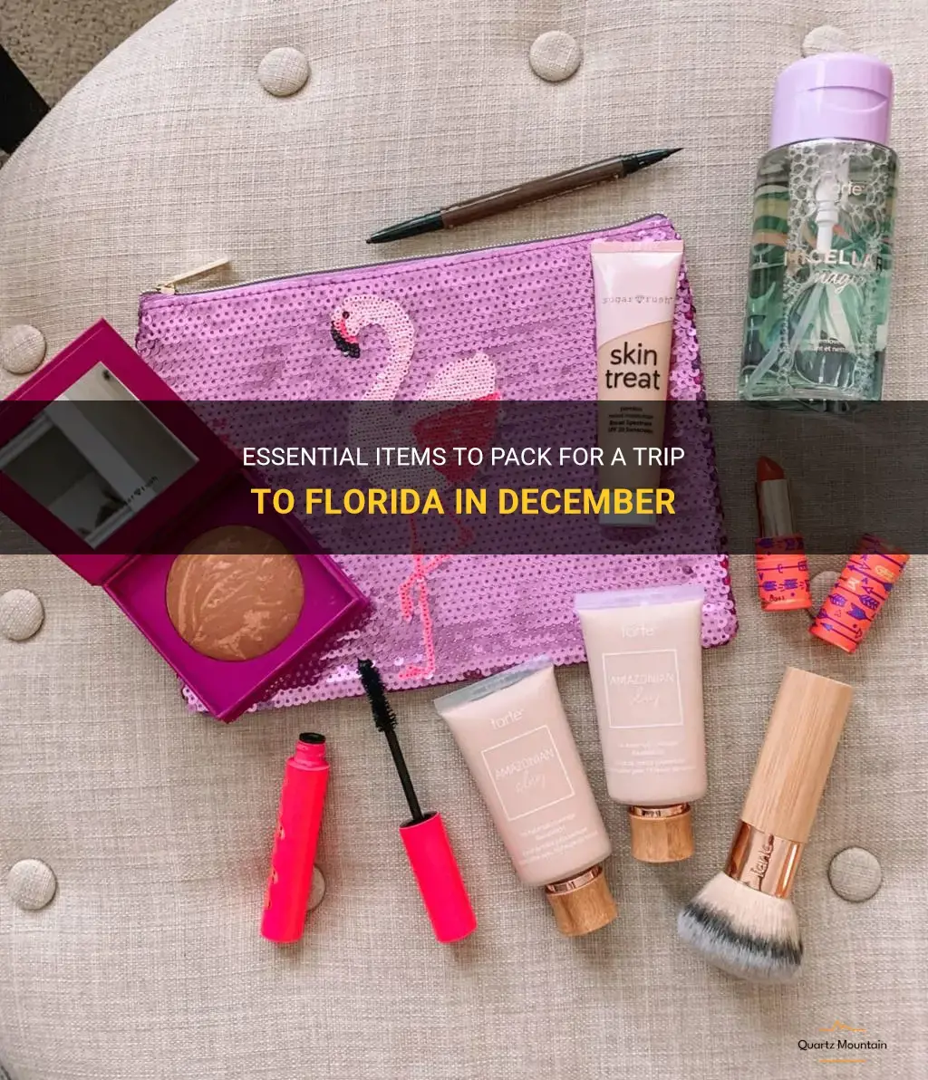 what to pack for florida in december