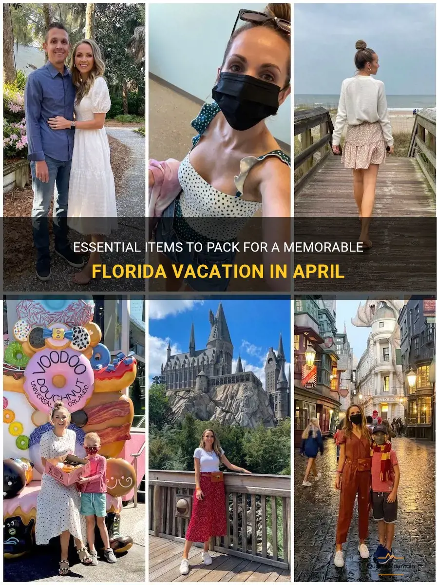what to pack for florida vacation in april