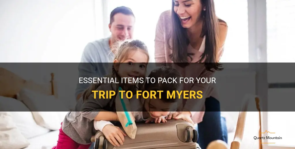 what to pack for fort myers