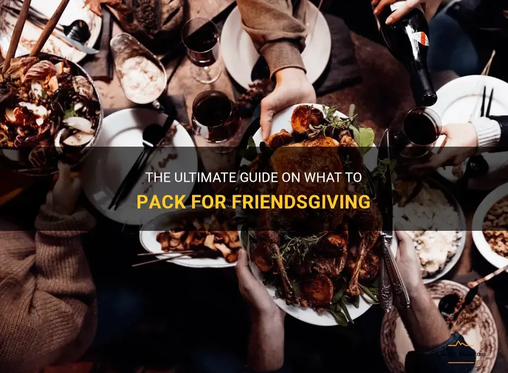 what to pack for freindsgiving