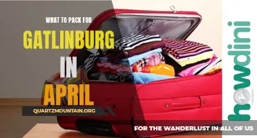 A Complete Guide to Packing for Your Gatlinburg Adventure in April