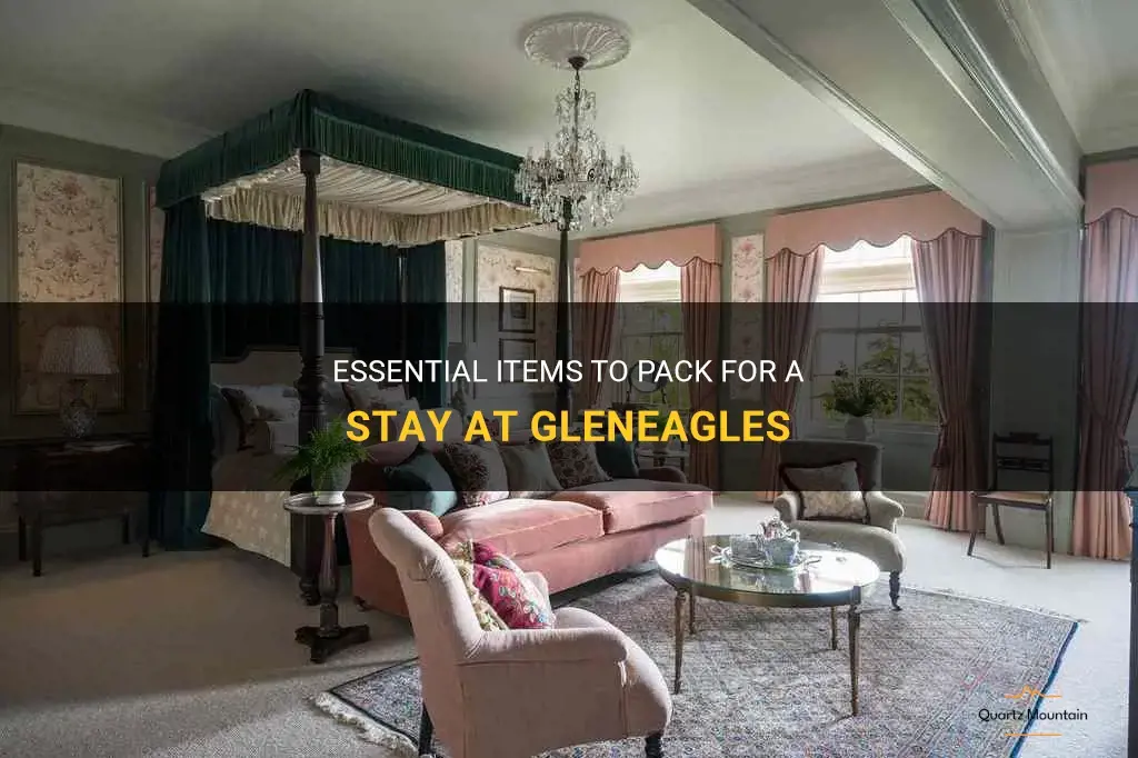 what to pack for gleneagles
