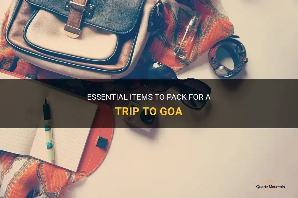 what to pack for goa