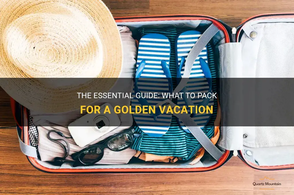 what to pack for golden