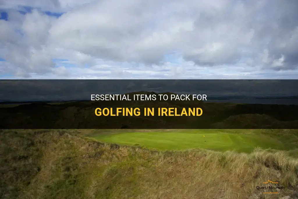 what to pack for golf in ireland