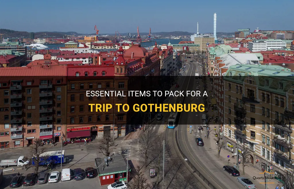 what to pack for gothenburg