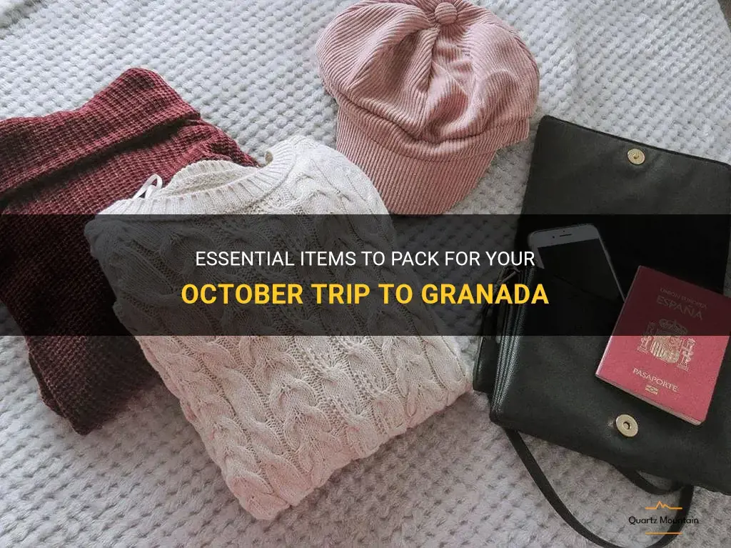 what to pack for granada in October