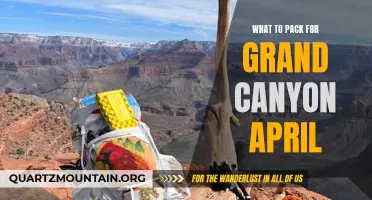 Essential Gear for Your Grand Canyon Trip in April