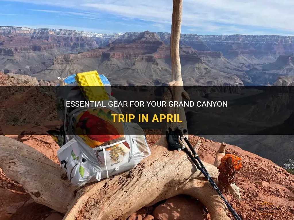 what to pack for grand canyon april