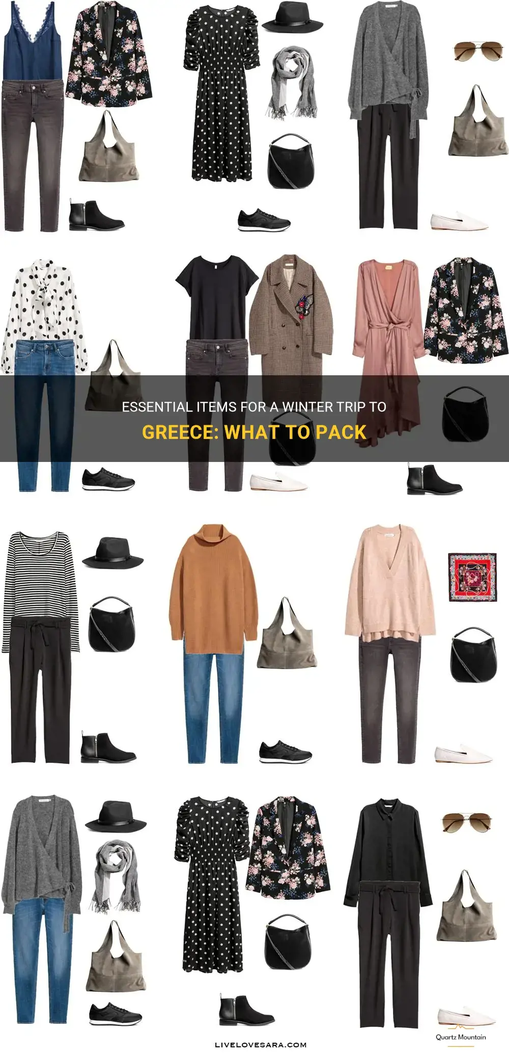 what to pack for greec in the winter