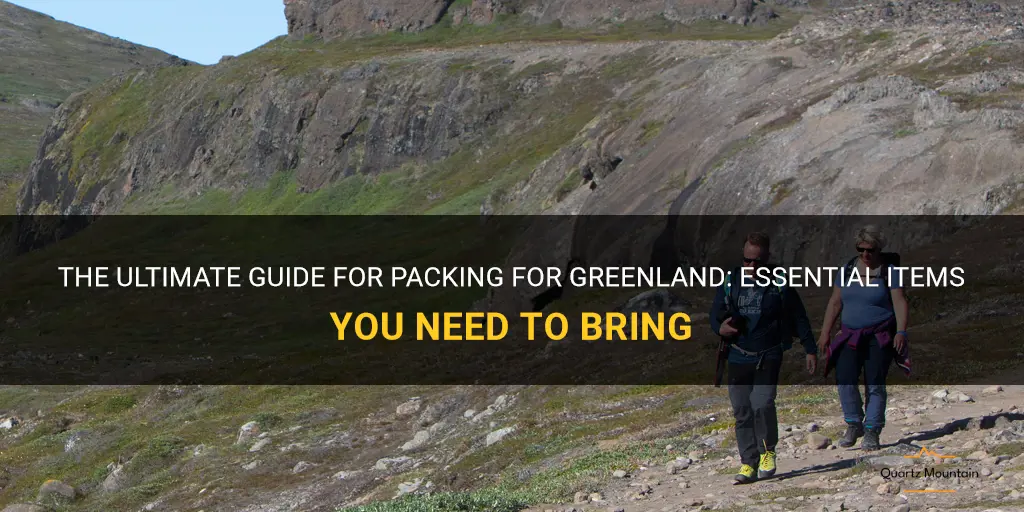 what to pack for greenland