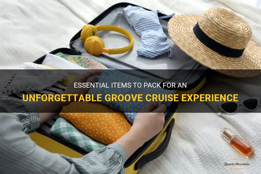 what to pack for groove cruise