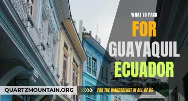 Essential Items to Pack for Your Trip to Guayaquil, Ecuador