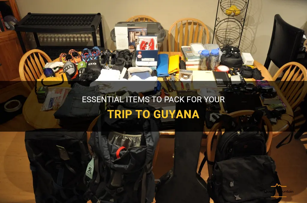 what to pack for guyana