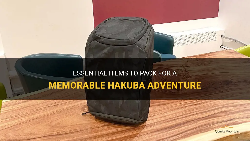 what to pack for hakuba