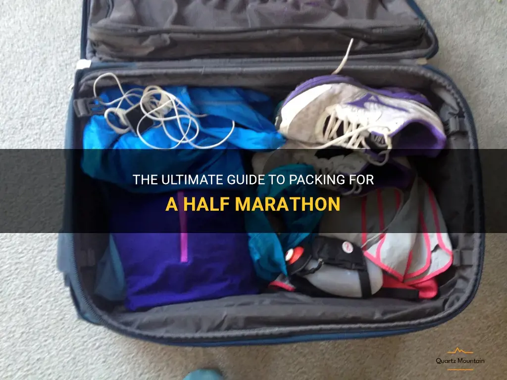 what to pack for half marathon
