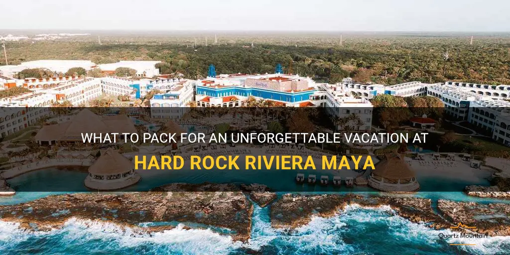 what to pack for hard rock riviera maya