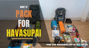 The Ultimate Guide to Packing for a Havasupai Adventure
