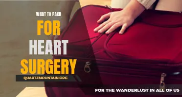 Essential Items to Pack for a Successful Heart Surgery Recovery