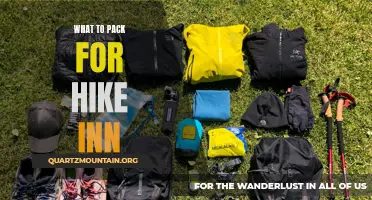 Essential Items to Pack for a Hike Inn Adventure