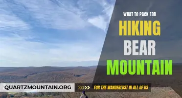 Essential Items to Pack for Hiking Bear Mountain