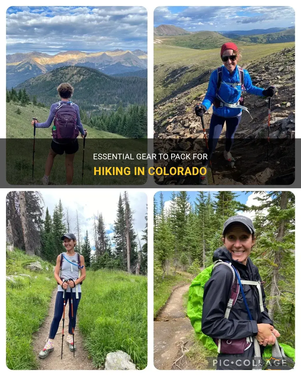 what to pack for hiking in colorado