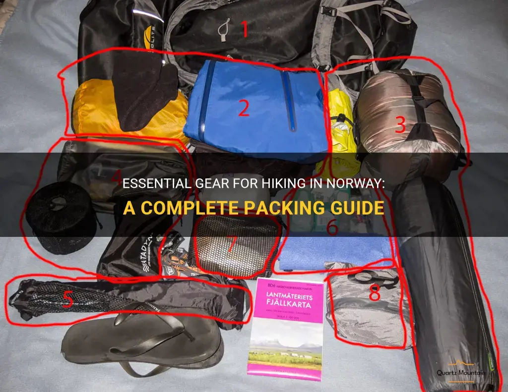 what to pack for hiking in norway