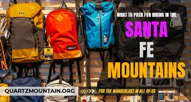 The Essential Hiking Gear for Exploring the Santa Fe Mountains