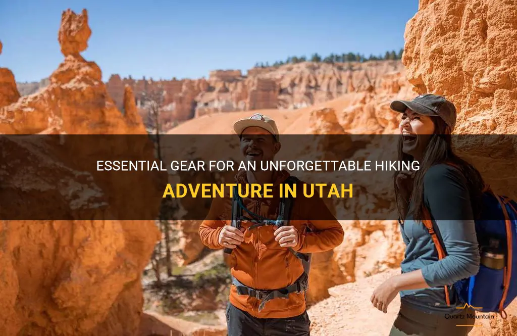 what to pack for hiking in Utah