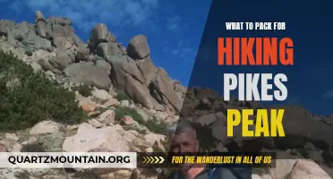 Essential Gear to Pack for Hiking Pikes Peak