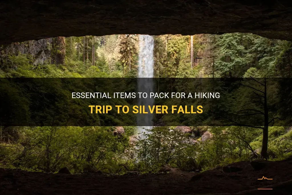 what to pack for hiking trip to silver falls