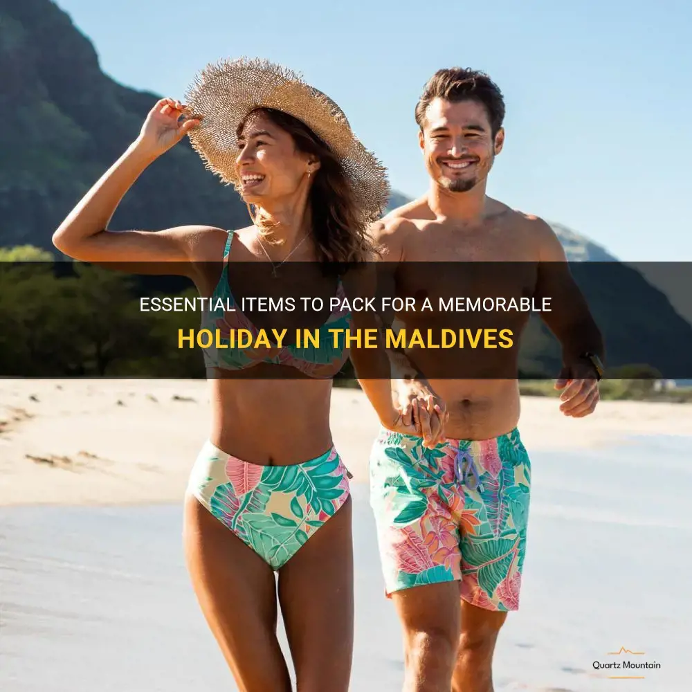 what to pack for holiday in maldives
