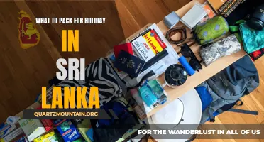 The Ultimate Guide: What to Pack for a Holiday in Sri Lanka