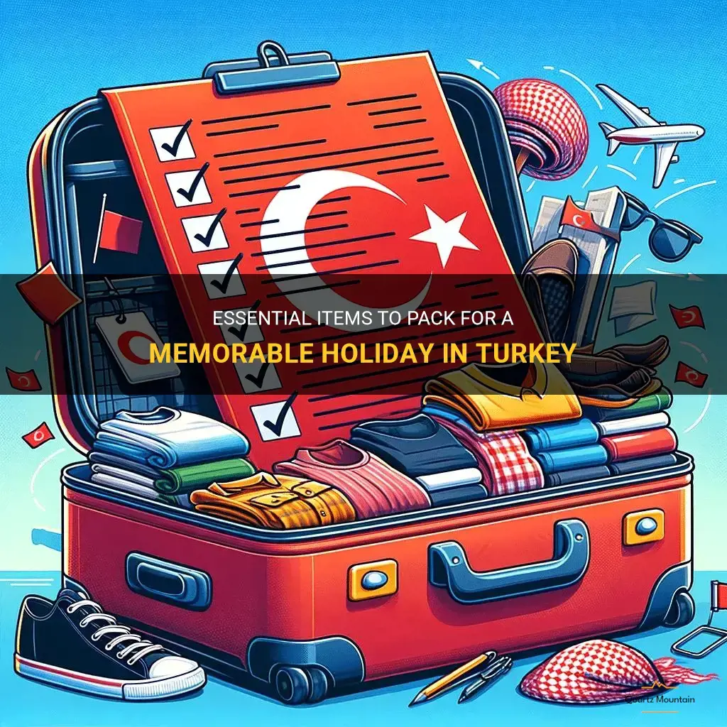 what to pack for holiday in turkey